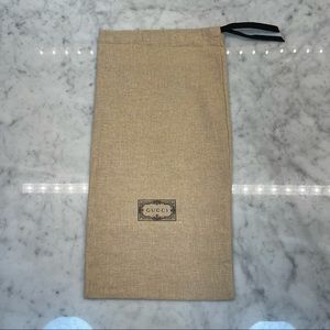 Original Gucci Dust Bag.
